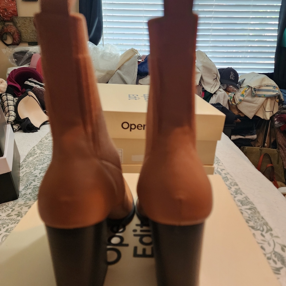 Open Edit Sock Booties Size 7 - image 3